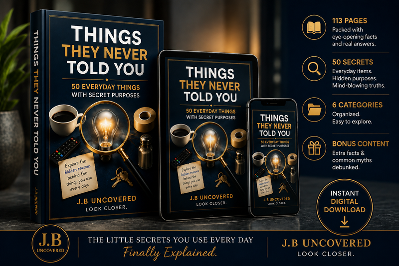 Things They Never Told You: 50 Everyday Things with Secret Purposes